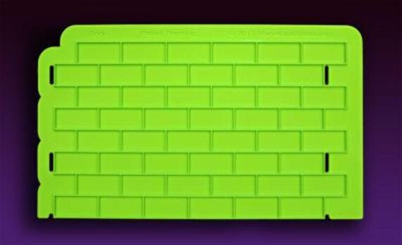 Brick Texture Mat For Fondant Or Clay Etsy
