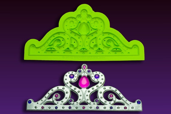 Majestic Tiara Moldmarvelous Molds Silicone Mold 