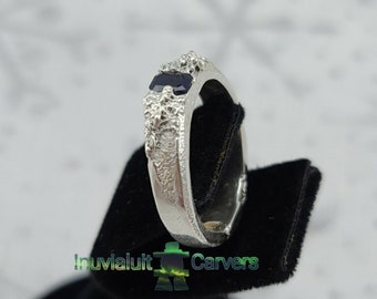 Sand Casting Sterling Silver Ring