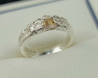 Sand Casting Sterling Silver Ring