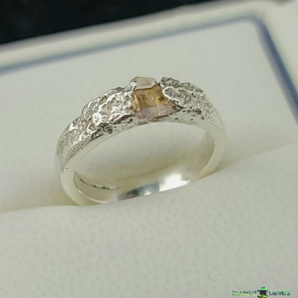 Sand Casting Sterling Silver Ring
