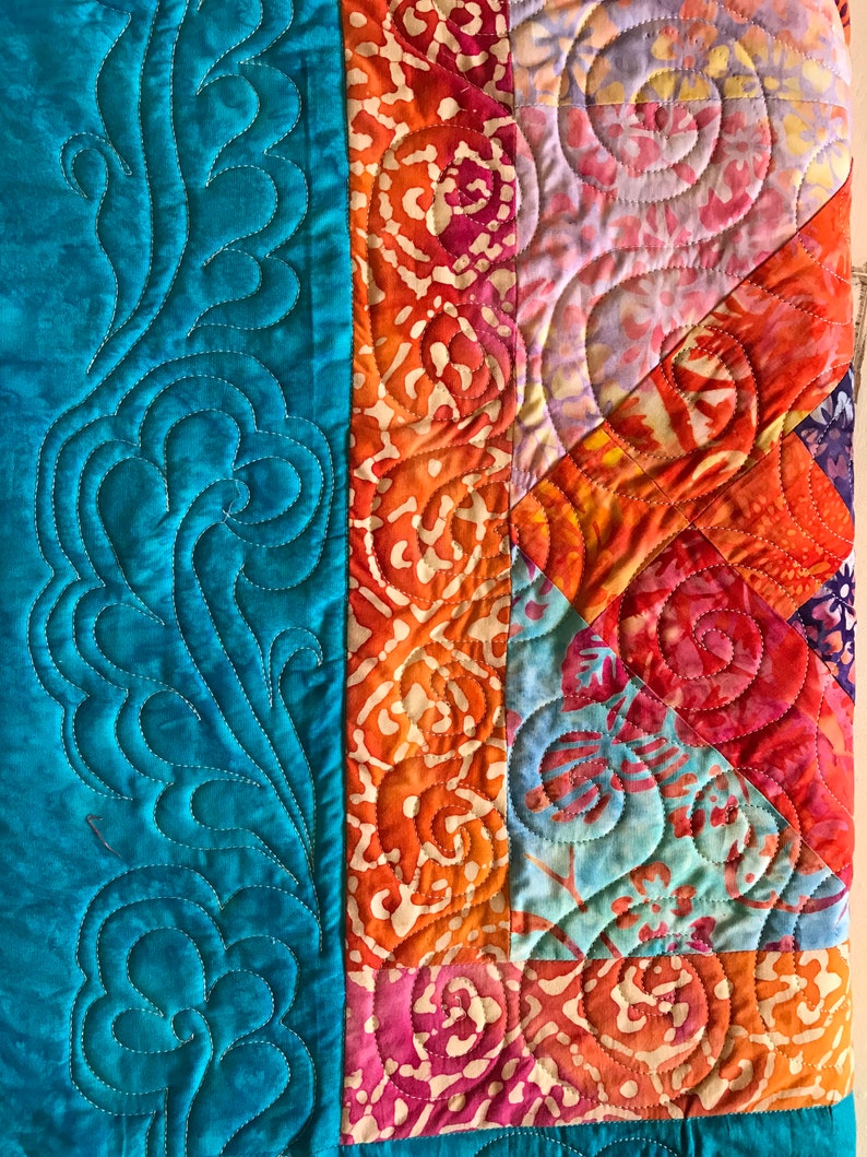 Professional Longarm Quilting Computerized and Free Motion Etsy