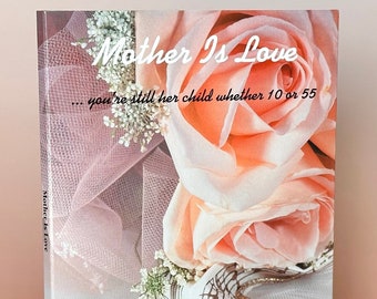 Mother Is Love 5x7 Keepsake Greeting Card, CD, envelope, copyrighted music, Digital Download mp3 tracks, Daughter, Son, any occasion
