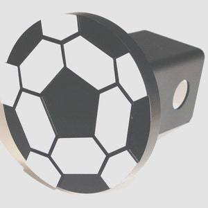 Soccer Ball Hitch Cover - Machined