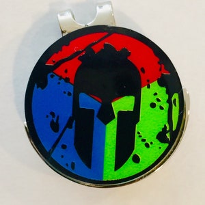 Spartan Race Custom Made Golf Ball Marker