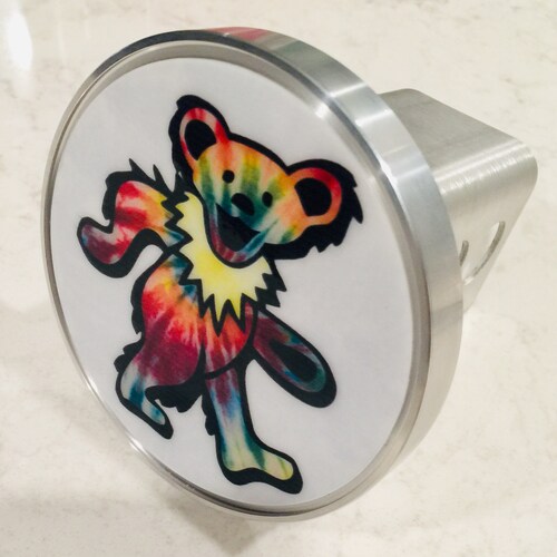 Custom Made Grateful Dead Hitch Cover Silver Aluminum Etsy