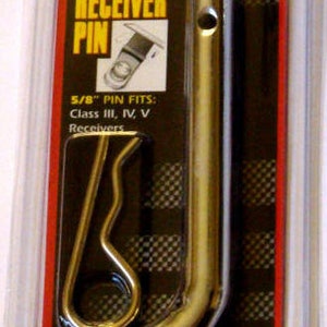 5/8 Inch Securing Pin with Retaining Clip
