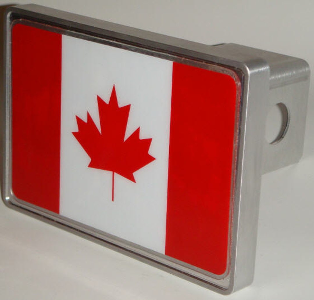 Canadian Flag Hitch Cover Etsy Canada