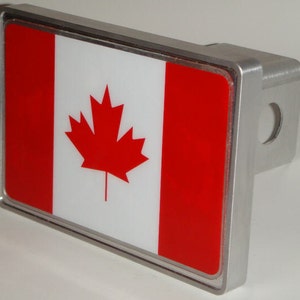 Canadian Flag Hitch Cover