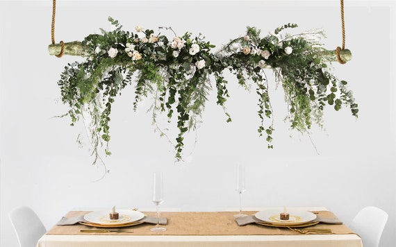 118cm 4ft Natural Dining Table Wedding Centerpiece Branch excludes Foliage  Log Hanging for Foliage and Greenery 