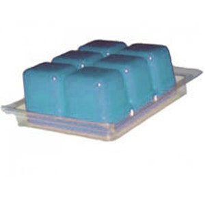 12 - Clam Shells - Small - 6 Cavity - 3oz wax total
