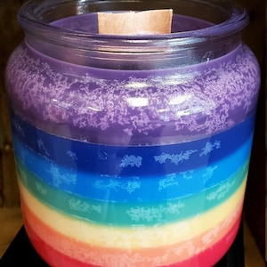Rainbow in a Jar -Soy Wax Candle Making Kit - (Professional Quality)-For Candle Cocoon®