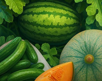 Aceite aromático de pepino y melón para velas, jabones y productos corporales / Aroma fresco / limpio / veraniego