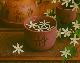 Brewed Jasmine Fragrance Oil for Candle or Soap making  – Artisan Botanical Scent with Tea-Inspired Notes, Relaxation & Wellness Aroma
