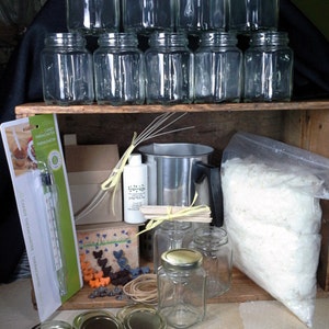 PLUS-Soy Wax Candle Making Kit (Professional Quality)- For Candle Cocoon®