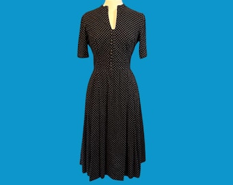 Women&#39;s Vintage 70’s does 50&#39;s Cotton Shirtwaist Dress