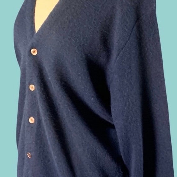Vintage 80's Jantzen Wool Cardigan Sweater - image 8