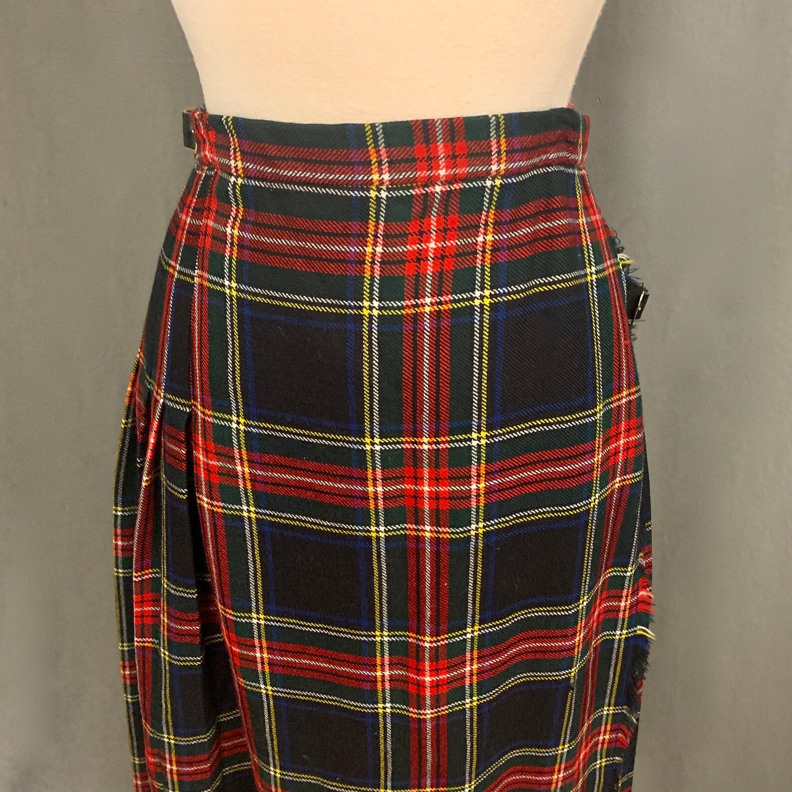 Vintage Pitlochry Knitwear 100% Wool Kilt | Etsy