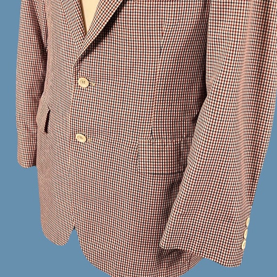 Vintage 70's Men's Leisure Jacket Sport Coat - image 6