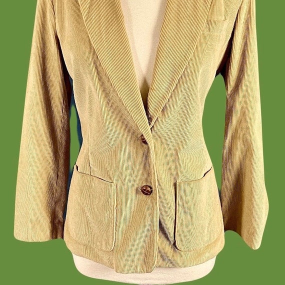 Vintage 70's Women's Corduroy Blazer - image 4