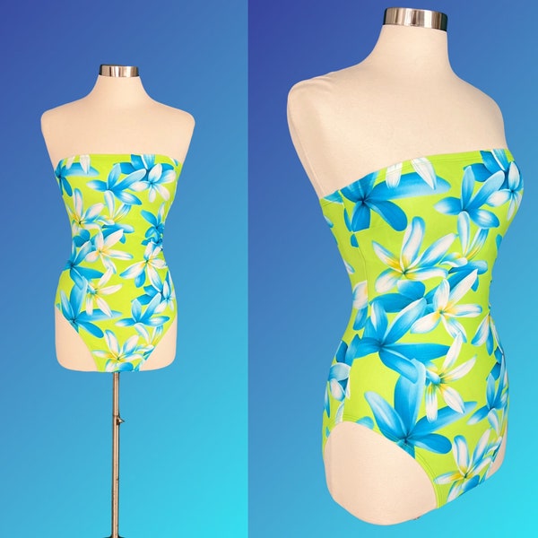 Strapless One Piece Swimsuit - Etsy