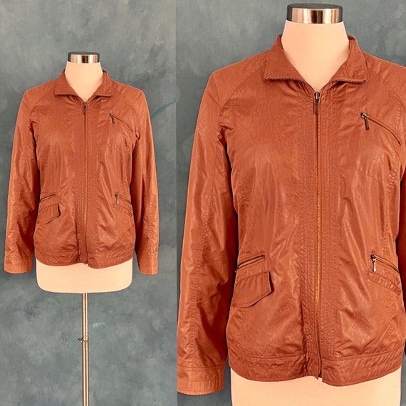 Vintage 80's Bronze Zenergy Windbreaker - image 1