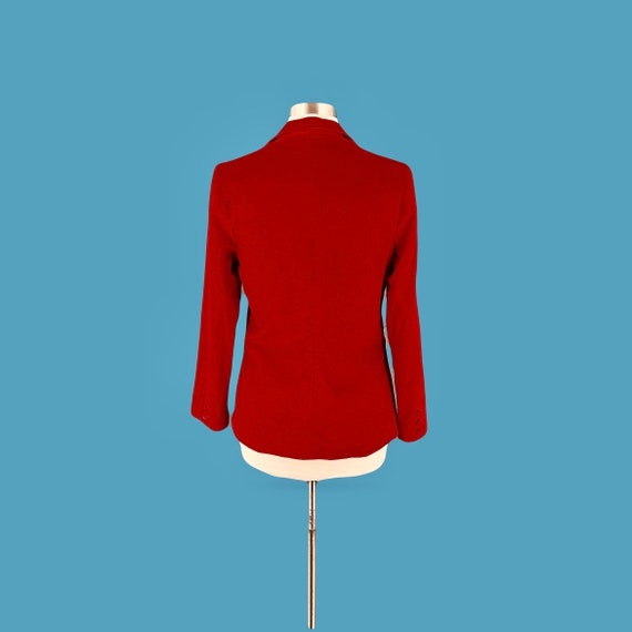 Vintage 70's Dimension V Red Pin Cord Women's Bla… - image 6