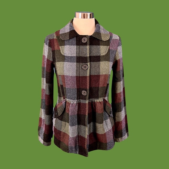 Vintage 80's Volcom Plaid Lightweight Jacket - image 3