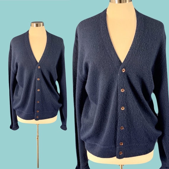 Vintage 80's Jantzen Wool Cardigan Sweater - image 1