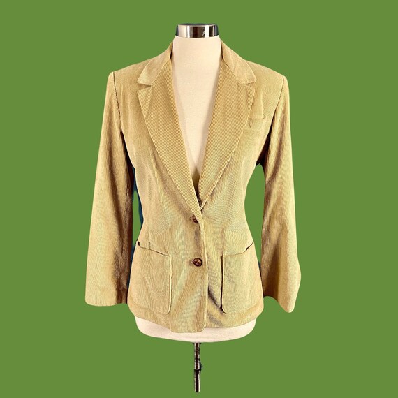 Vintage 70's Women's Corduroy Blazer - image 3