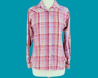 Vintage 80's Panhandle Slim Women's Pearl Snap Shirt