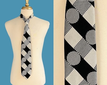Vintage jaren 1970 heren Vintage Sears stropdas