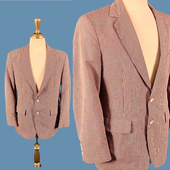 Vintage 70's Men's Leisure Jacket Sport Coat - image 1