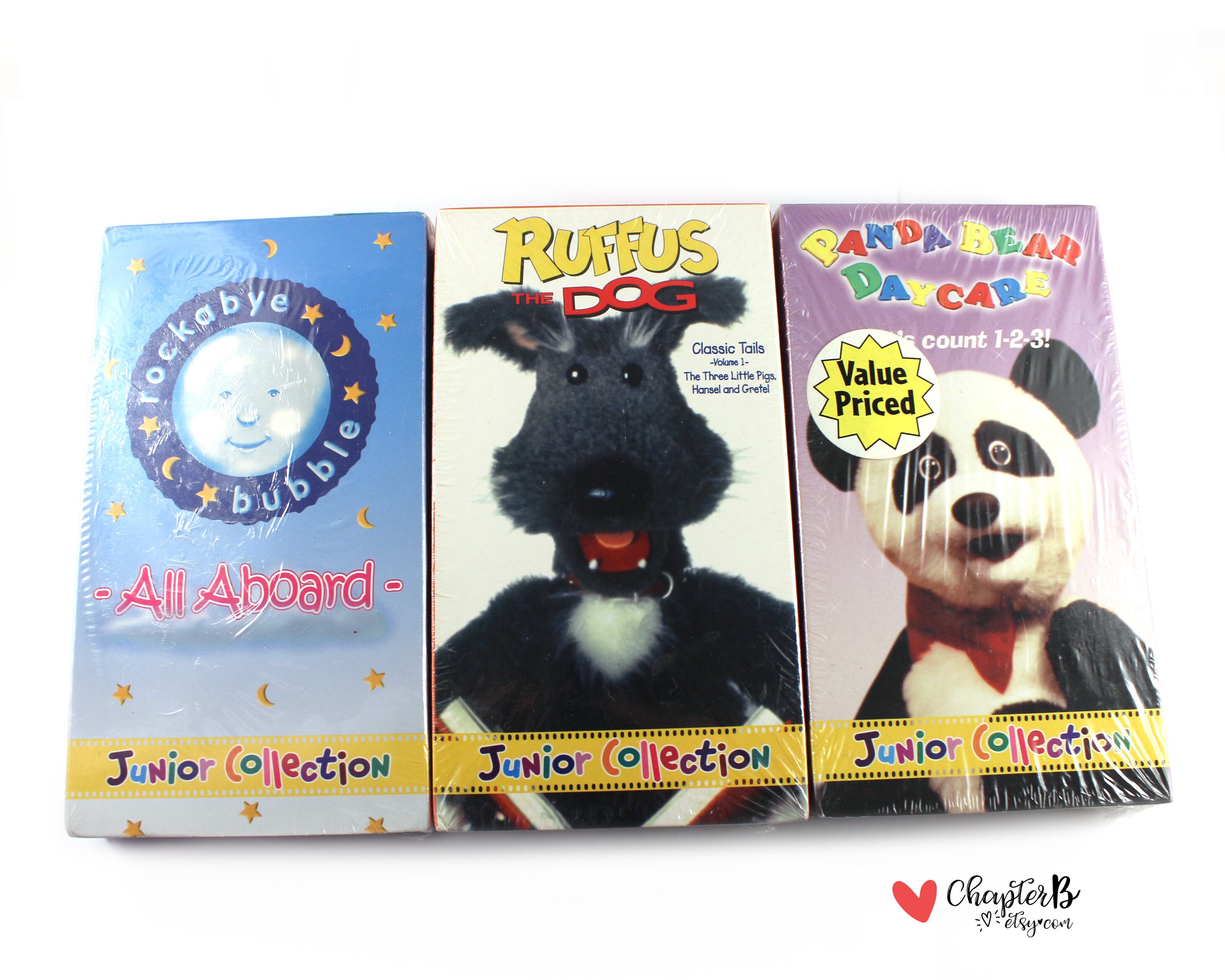 Ruffus the Dog,panda Bear Daycare,rockabye Bubble Junior