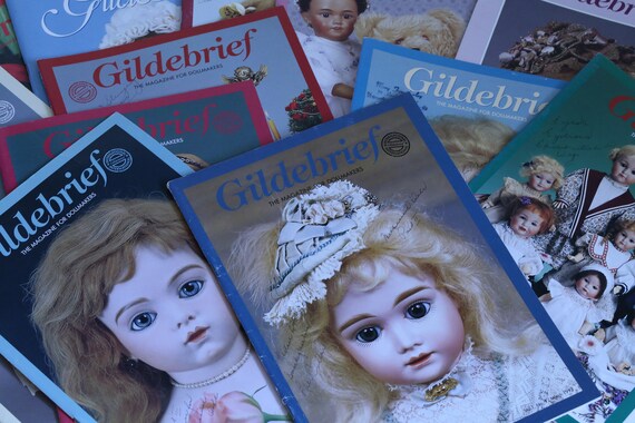 Vintage Gildebrief Magazine for Porcelain Dollmakers Select Issue to Purchase