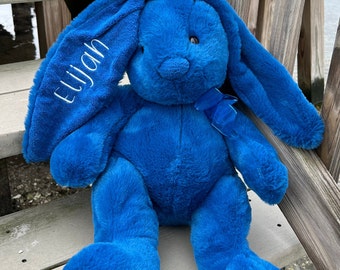 Personalized Embroidered Easter Bunny Stuffed Animal