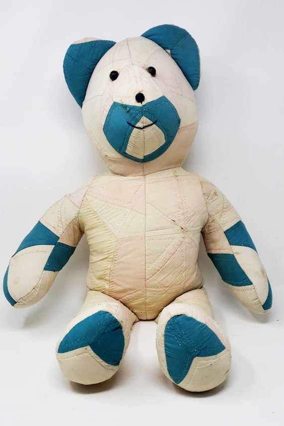 patchwork teddy bear