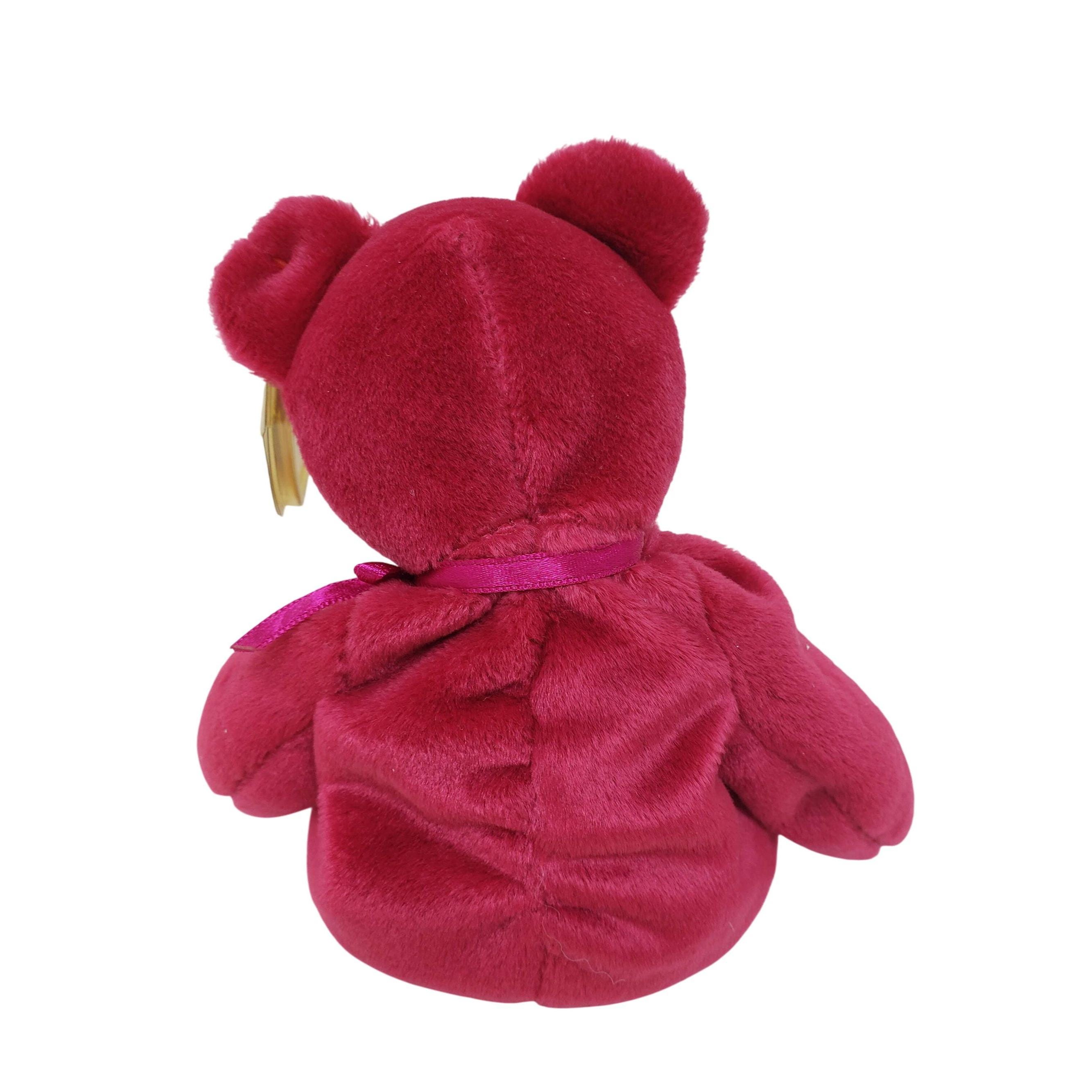 TY Beanie Baby Valentina 1998, 5th Gen Hang Tag With Errors