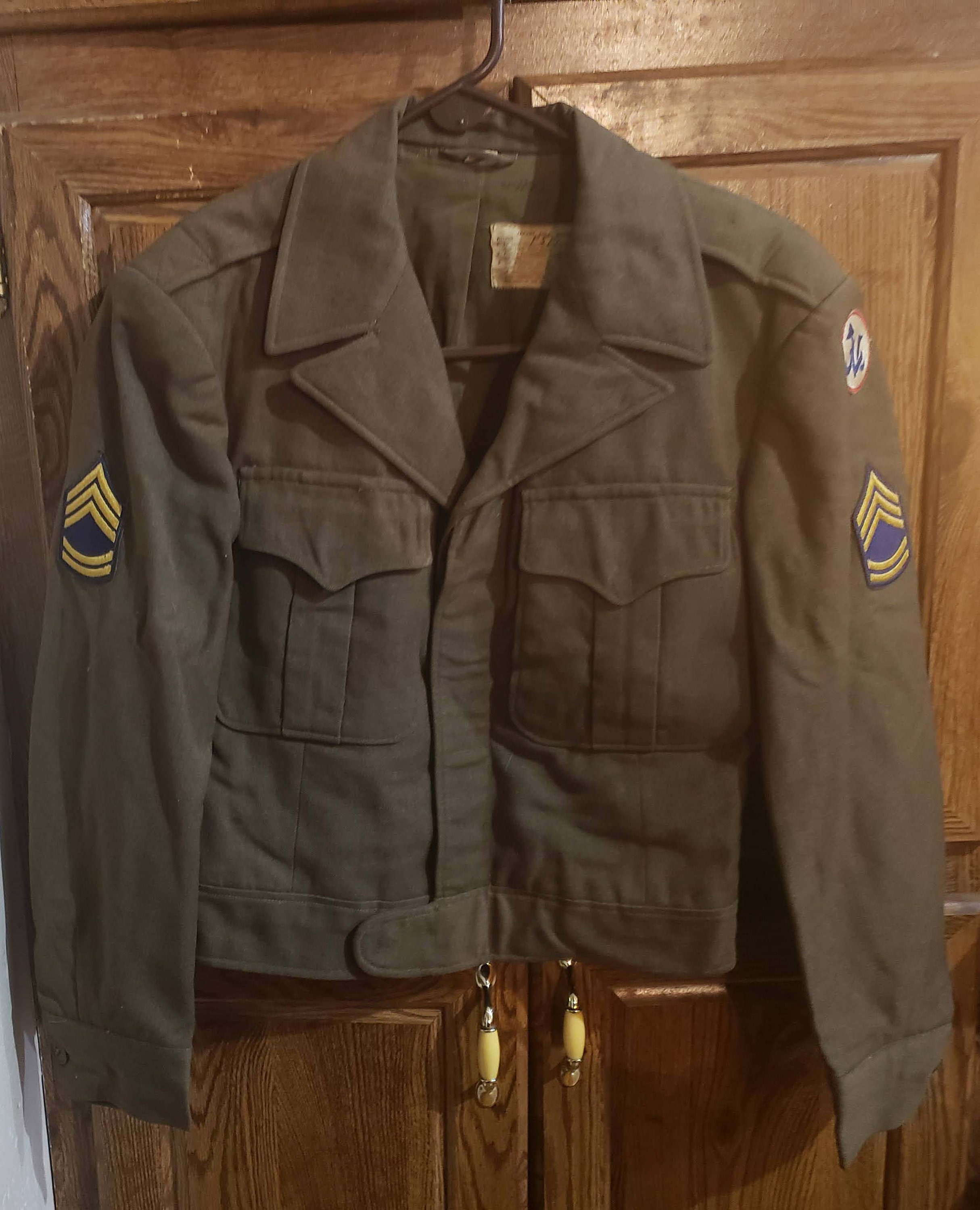 Vintage US Army Eisenhower Jacket W/ Trousers WWII Ike Jacket Etsy