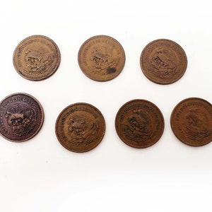Cinco centavos coins - Etsy 日本