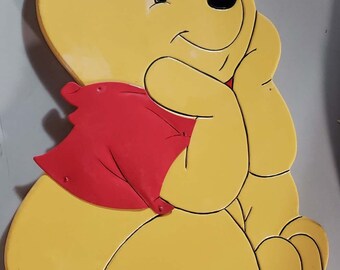 Two Mounted Winnie The Pooh Prints Eeyore S House Pooh Etsy Two Mounted Winnie The Pooh Prints Eeyore S House Pooh Etsy