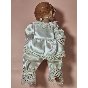 Ashton Drake Hope Eternal Vinyl Baby Doll 10" With Rose Lace Outfit image 6