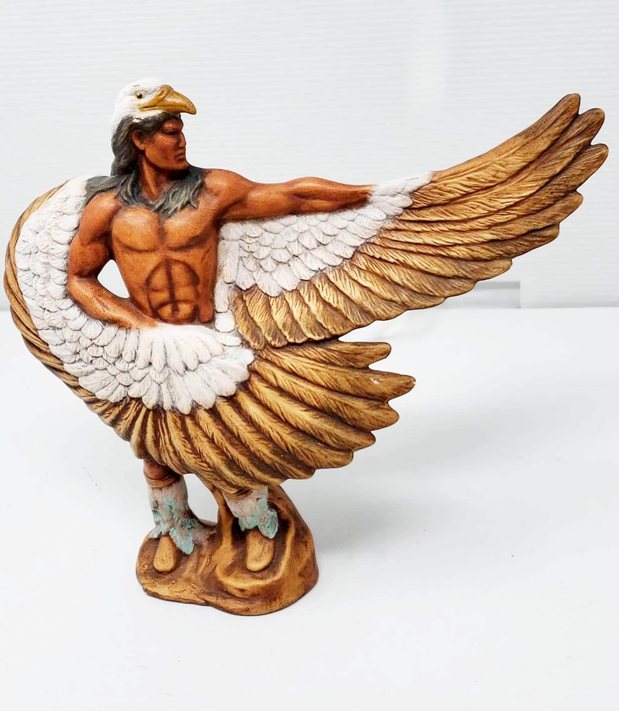 Vintage Ceramic Native American Indian 