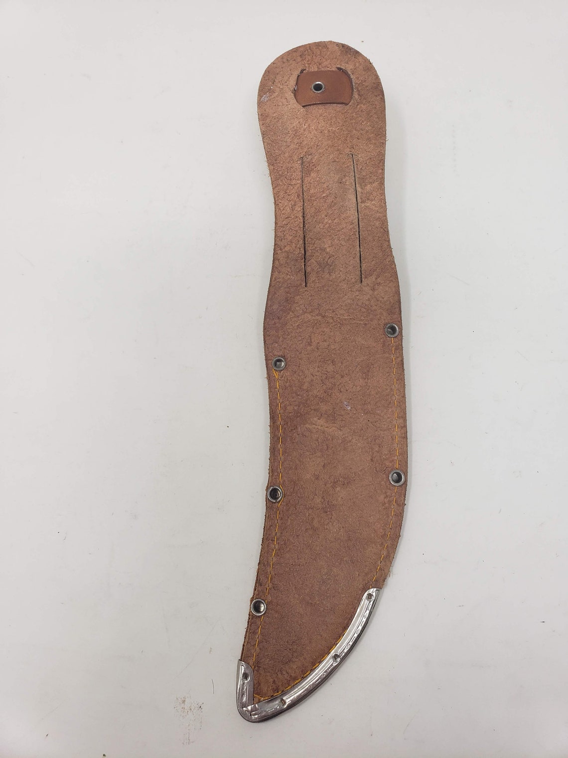 Vintage Edge Brand 496 Original Buffalo Skinner Hunters Knife Etsy