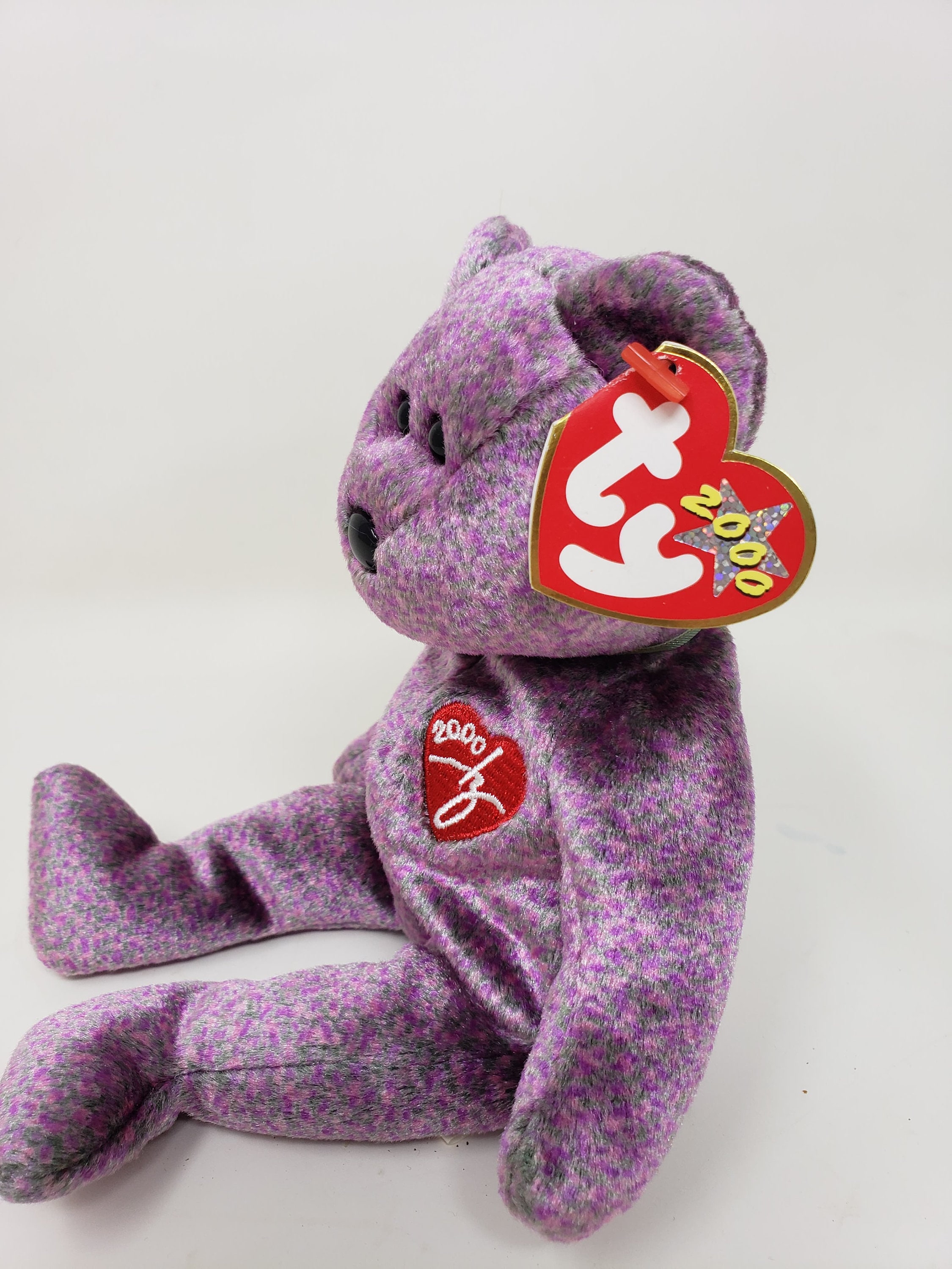 Ty ぬいぐるみベア 紫色 Amazon.co.jp: タイ(Ty) ぬいぐるみ Beanie Boo's キャシディー