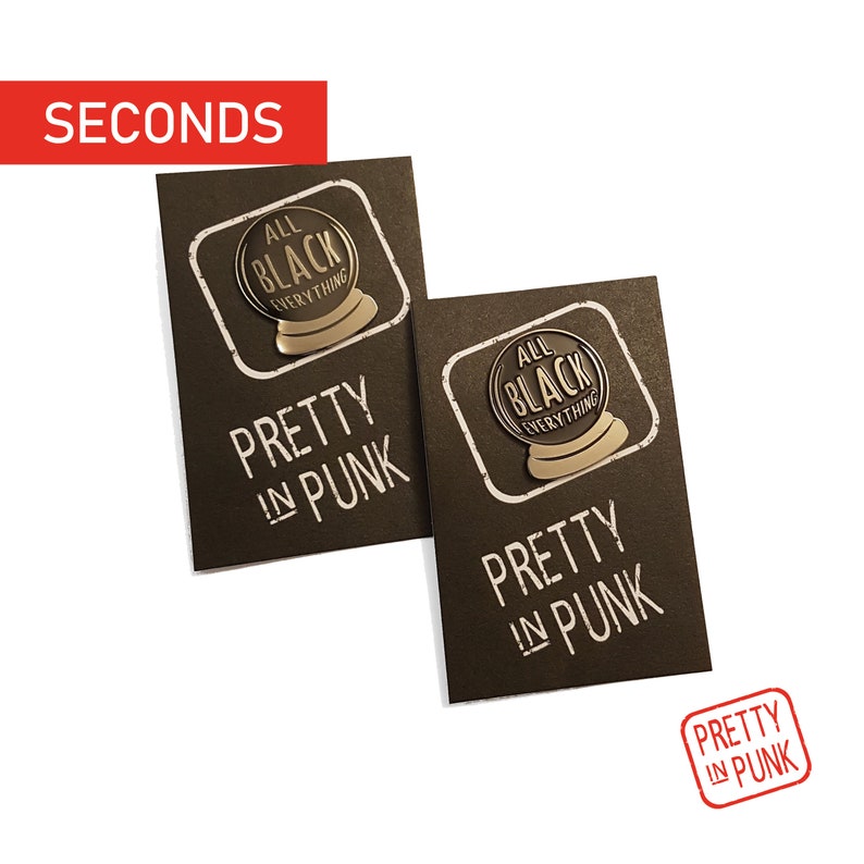 SECONDS *** All Black Everything Crystal Ball Enamel Pin Soft Enamel Pin Lapel Pin Punk Pin Pin Badge Seconds Enamel Pin SECONDS *** All Black Everything Crystal Ball Enamel Pin Soft Enamel Pin Lapel Pin Punk Pin Pin Badge Seconds Enamel Pin