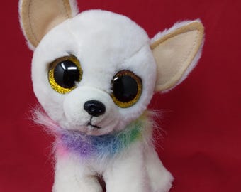 Ty Beanie Boo Chewey The Chihuahua Puppy Dog 6"
