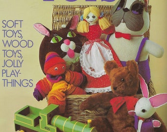 Easy to Make Old Fashioned Toys Unused Patterns Book Something For Everyone