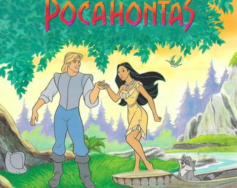 Golden Book Pocahontas Vintage Soft Covered Book