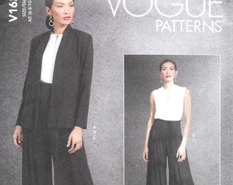 V16206 Misses' Jacket, Top / Pants Sizes 6-14 New Uncut Vogue Pattern